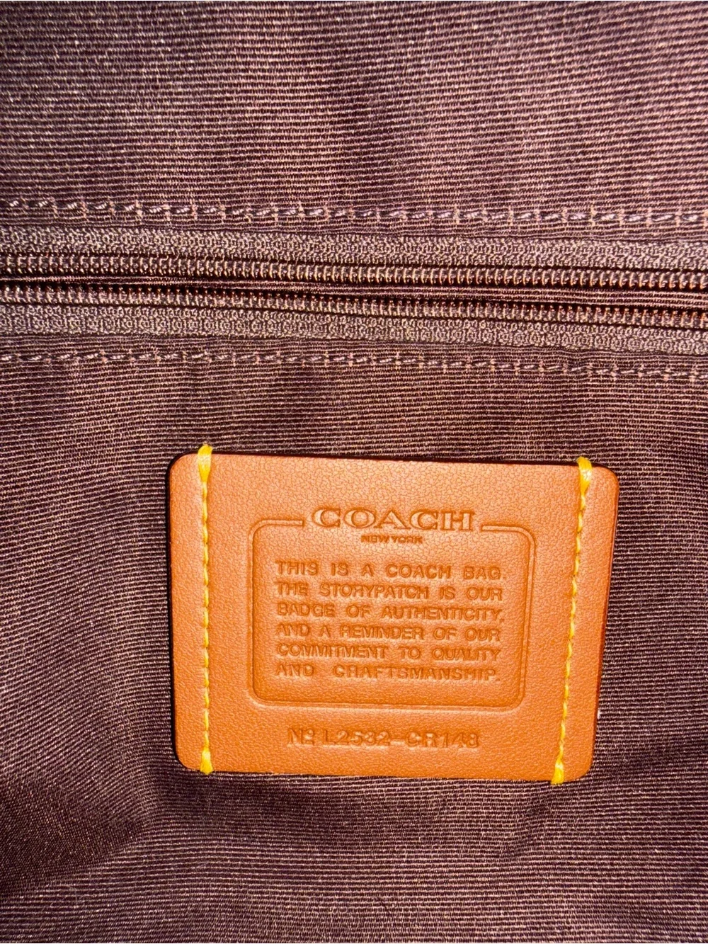 Coach Black Laurel bag. Gold hardware.